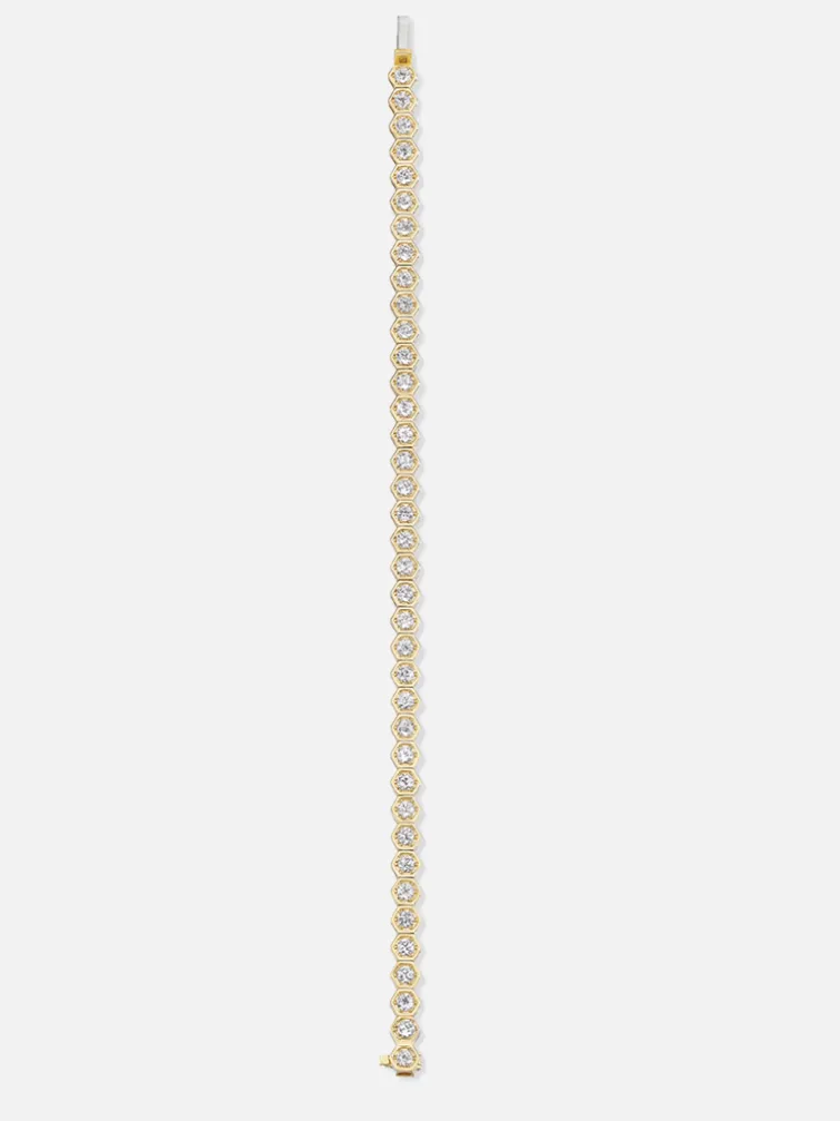 Mini Diamond Tennis Bracelet