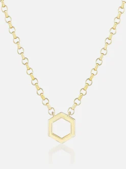 18" Mini Hexagon Foundation Rolo Chain