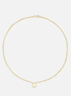 18" Mini Hexagon Foundation Rolo Chain