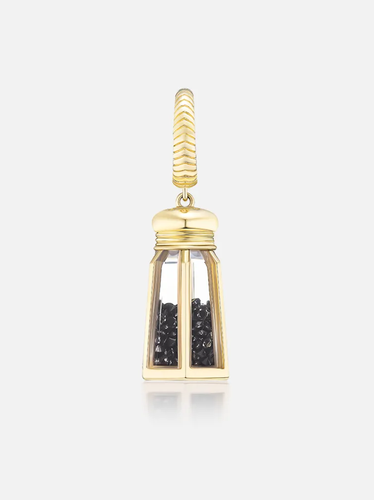 Mini Lucky Salt Shaker Charm Pendant
