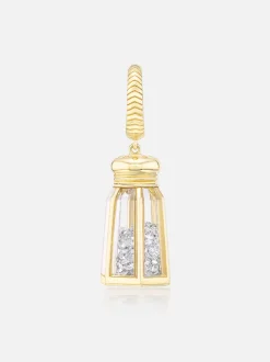 Mini Lucky Salt Shaker Charm Pendant