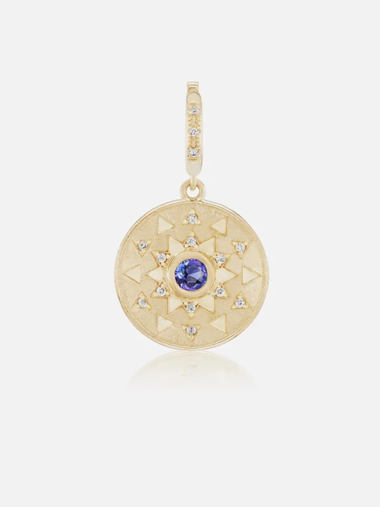 Mini Sun Sign Medallion Months