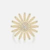 Mini Sunflower Ring Diamond