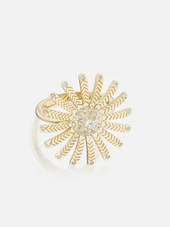 Mini Sunflower Ring Diamond