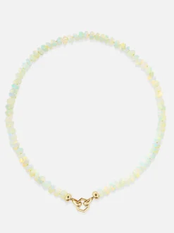 Opal Bead Foundation Necklace