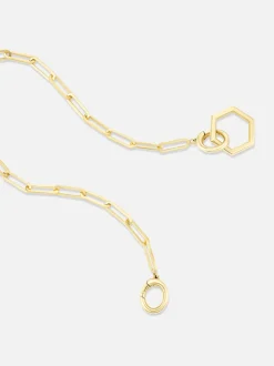 18" Open Bail Foundation Paperclip Chain