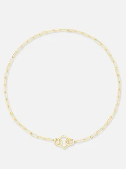 18" Open Bail Foundation Paperclip Chain
