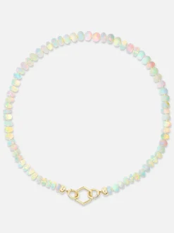 18" Open Bail Opal Bead Foundation Necklace