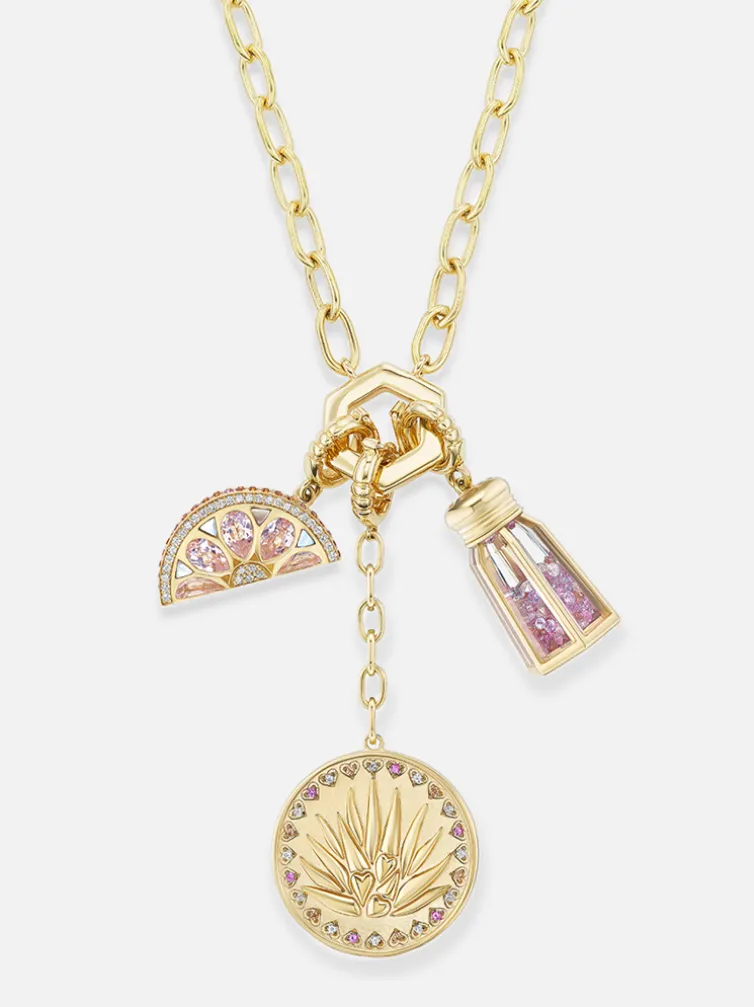 Paloma Lovers Grapefruit Wedge Pendant