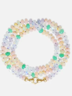 32" Pastel Bead Foundation Necklace
