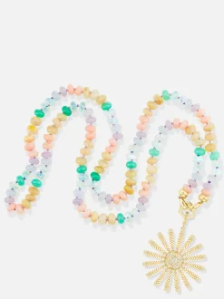 24" Pastel Bead Foundation Necklace