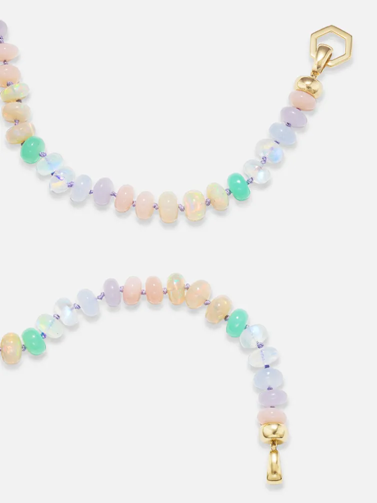 32" Pastel Bead Foundation Necklace