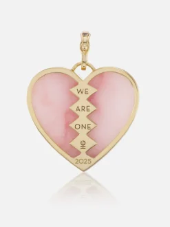 Pink Opal Heart to Benefit Every Mother Counts