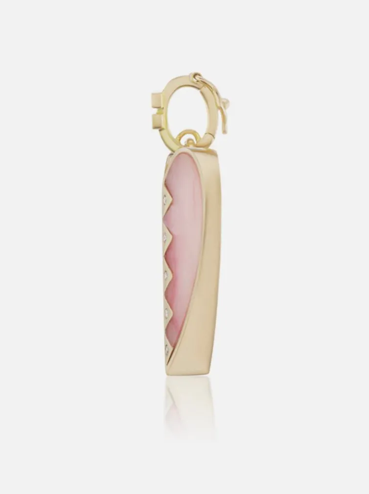 Pink Opal Heart to Benefit Every Mother Counts