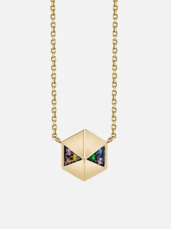 Pyramid Stud Necklace