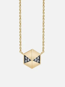 Pyramid Stud Necklace