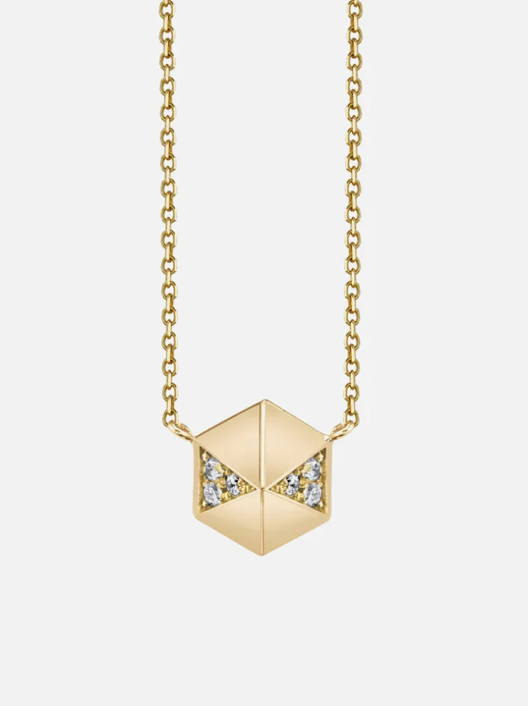 Pyramid Stud Necklace