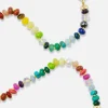 16" Rainbow Bead Foundation Tennis Clasp