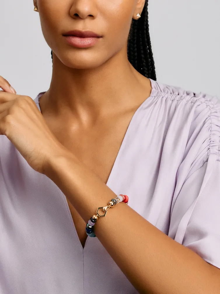 Rainbow Bead Foundation Bracelet