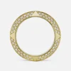 Rosa Pavé Knife Edge Band, Diamond