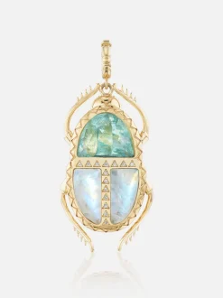 Scarab Pendant Florite