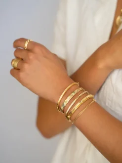 Skinny Luxor Bangle