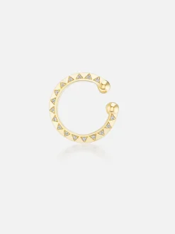 Skinny Talisman Diamond Ear Cuff
