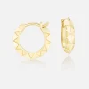 1/2" Skinny Talisman Hoops