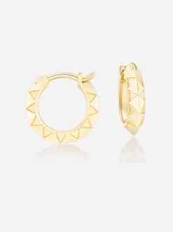 1/2" Skinny Talisman Hoops