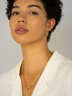 1" Skinny Talisman Hoops