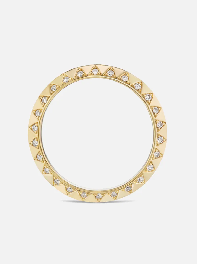 Skinny Talisman Stacking Ring