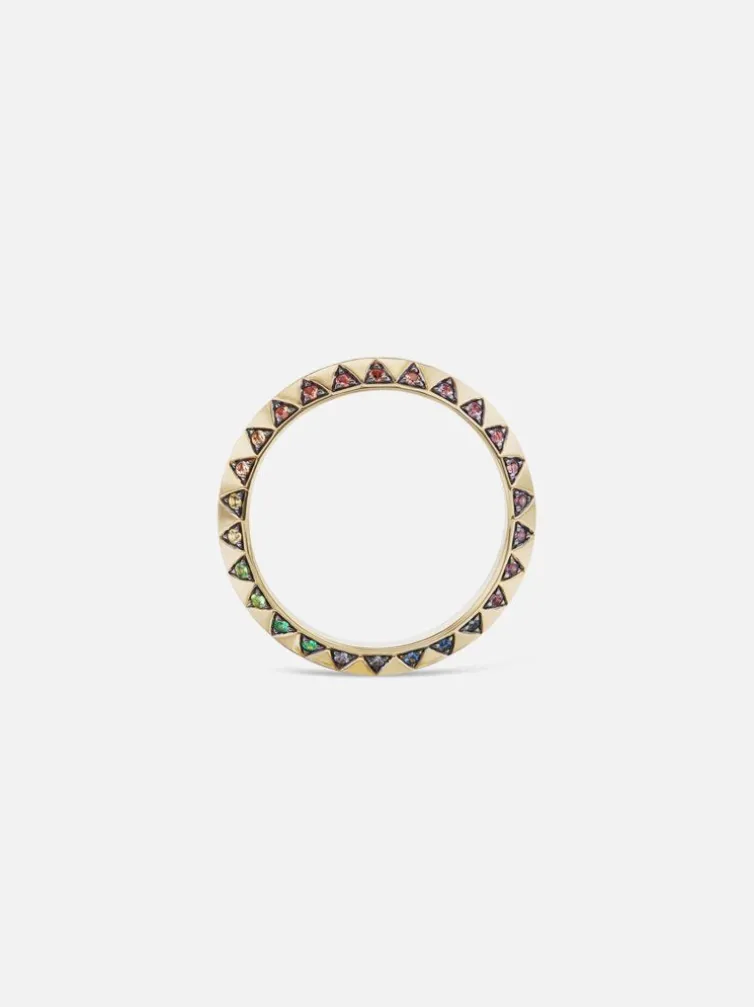 Skinny Talisman Stacking Ring