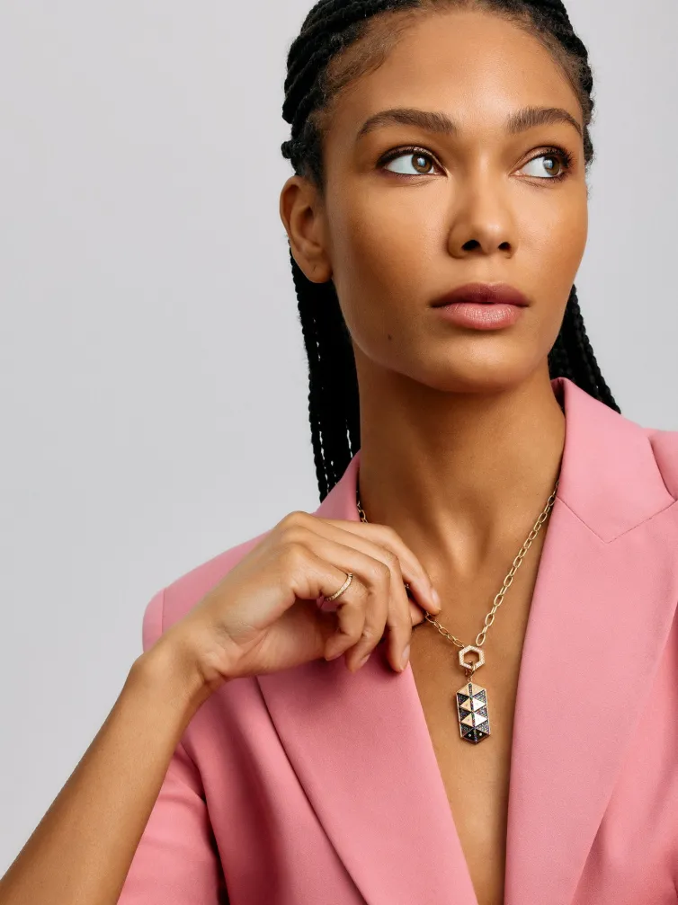 Skinny Talisman Stacking Ring