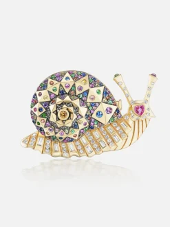 Snail Brooch