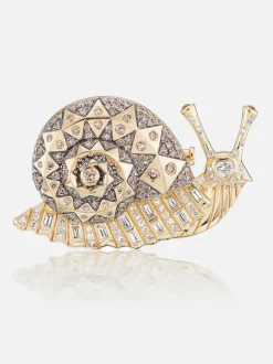 Snail Brooch