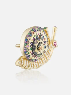Snail Brooch
