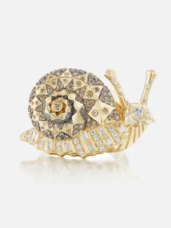 Snail Cocktail Ring