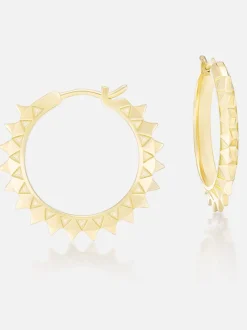 1" Spiked Talisman Hoops