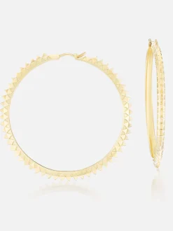 2" Spiked Talisman Hoops