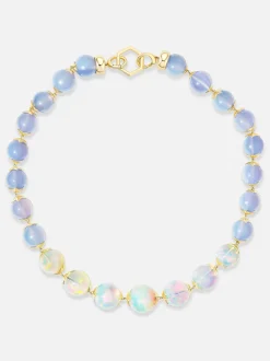 Star Cap Opal & Chalcedony Foundation Necklace