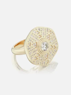 Stardust Major Cocktail Ring
