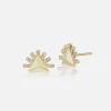 Sunburst Stud Earrings