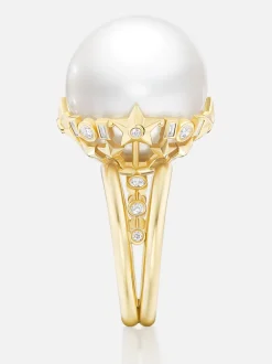 Supernova Pearl Cocktail Ring