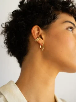 Tapered Talisman Diamond Ear Cuff