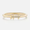 Tiny Arrow Stacking Ring