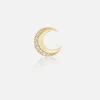 Tiny Moon Stud Single