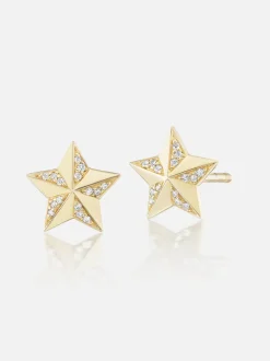 Tiny Star Stud Earrings