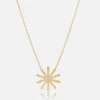 Tiny Sunflower Pendant Necklace