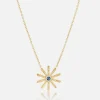 Tiny Sunflower Pendant Necklace