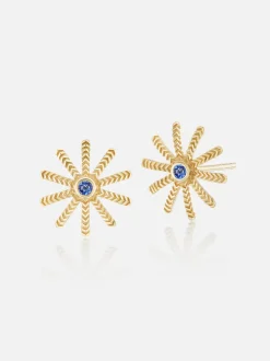 Tiny Sunflower Studs